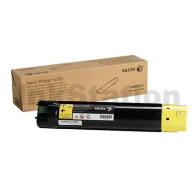 Fuji Xerox Phaser 6700dn Genuine Yellow Toner Cartridge - 12,000 pages (106R01517)