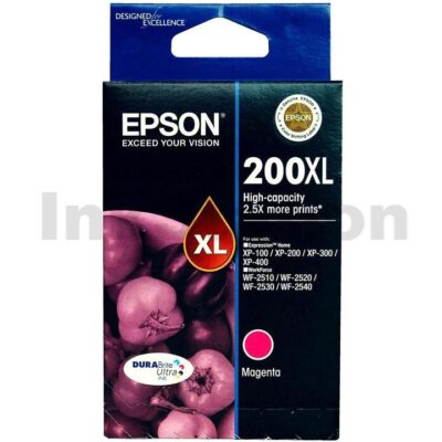 Epson 200XL (C13T201392) Genuine Magenta High Yield Inkjet Cartridge - 450 pages