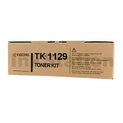 1 x Genuine Kyocera TK-1129 Black Toner Kit FS-1061DN, FS-1325MFP - 2,100 pages