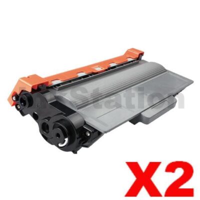 2 x Brother TN-3340 Compatible Toner - 8,000 pages