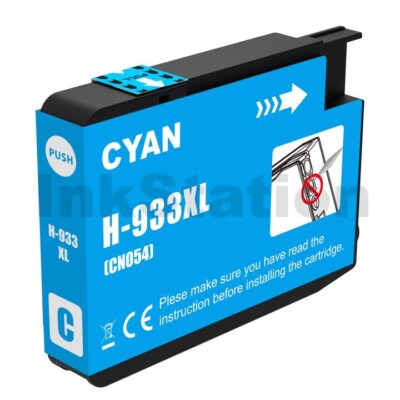 HP 933XL Compatible Cyan High Yield Inkjet Cartridge CN054AA