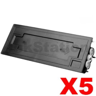 5 x Non-Genuine Toner Cartridge TK-410 For Kyocera KM-1620, KM-1635, KM-1650, KM-2050- 15,000 pages