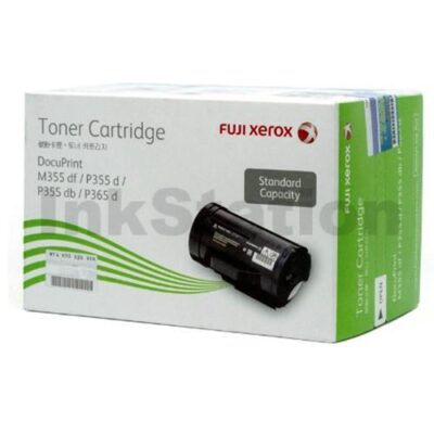 Genuine Fuji Xerox DocuPrint M355df, P355d Black Toner - 4,000 pages (CT201937)