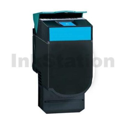 Lexmark (C540H1CG) Compatible C540 / C543 / C544 / C546 / X543 / X544 / X546 Cyan HY Toner - 2,000 pages