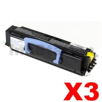 3 x Dell 2230D Compatible Black Toner Cartridge - 3,500 pages