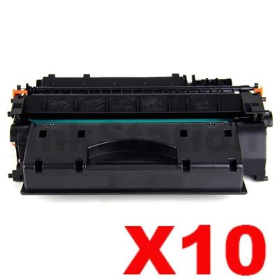 10 x Canon CART-319II Black High Yield Compatible Toner Cartridge - 6,400 pages