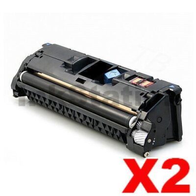 2 x Canon LBP 5200 / MFC 8180 (CART-301BK) Compatible Black Toner Cartridge - 5,000 pages