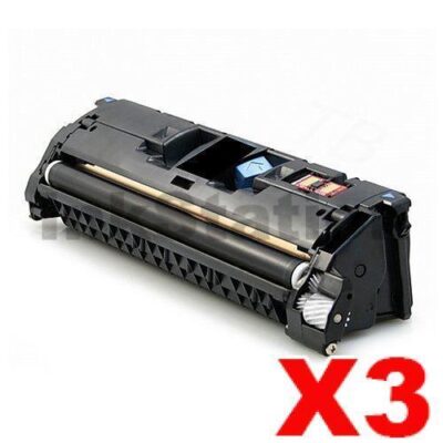 3 x Canon LBP 5200 / MFC 8180 (CART-301BK) Compatible Black Toner Cartridge - 5,000 pages