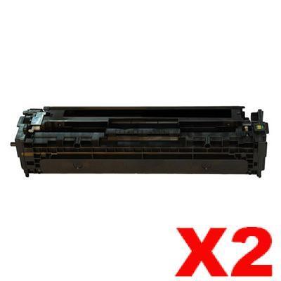 2 x Compatible Canon CART-316BK Black Toner Cartridge - 2,300 pages