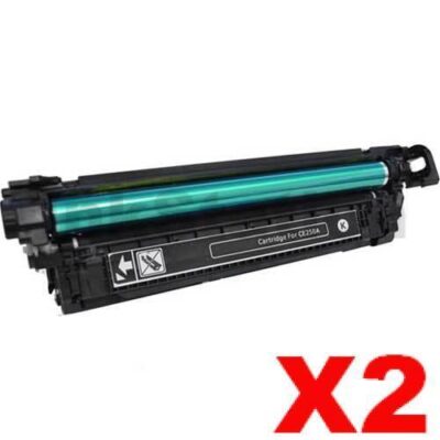 2 x Compatible Canon Black High Yield Toner Cartridge (CART-323BKII) - 10,000 pages