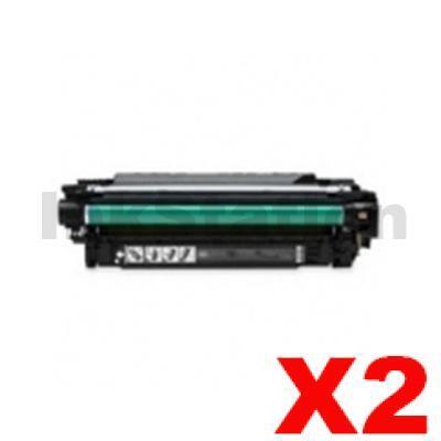 2 x Canon LBP 7018C (CART-329BK) Compatible Black Toner Cartridge - 1,200 Pages