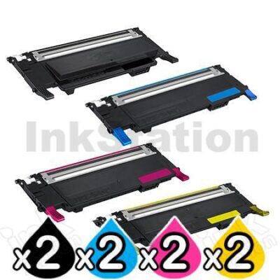 2 sets of 4 Pack Dell 1230C, 1235CN B,C,M,Y Compatible Toner Cartridges [2BK,2C,2M,2Y]