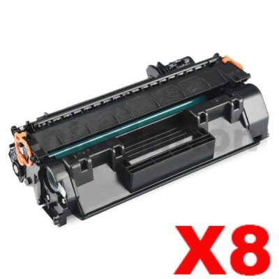 8 x Canon CART-319 Black Compatible Toner Cartridge - 2,100 pages
