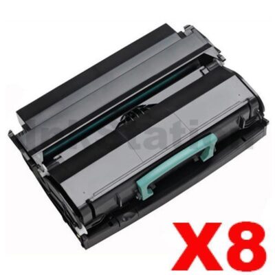 8 x Dell 2330 2350 Compatible Black High Yield Toner Cartridge - 6,000 pages