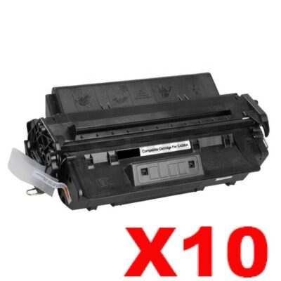 10 x HP C4096A (96A) Compatible Black Toner Cartridge - 5,000 Pages