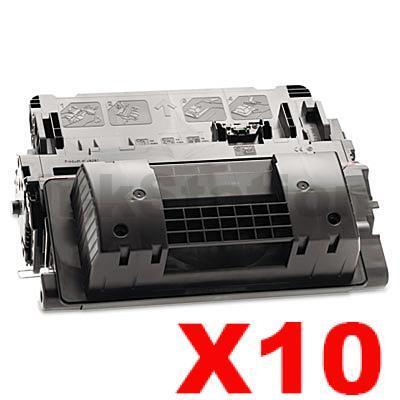 10 x HP CE390X (90X) Compatible Black High Yield Toner Cartridge - 24,000 Pages