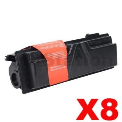 8 x Non-Genuine alternative for TK-1144 Black Toner Cartridge suitable for Kyocera FS-1035, FS-1035MFP, FS-1135, FS-1135MFP, M-2535DN - 7,200 pages