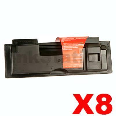 8 x Non-Genuine alternative for TK-174 Black Toner suitable for Kyocera FS-1320D, FS-1370DN, P-2135D, P-2135DN - 7,200 pages