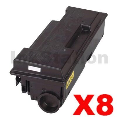8 x Non-Genuine alternative for TK-310 Black Toner Cartridge suitable for Kyocera FS-2000D, FS-3900DN, FS-4000DN - 12,000 pages