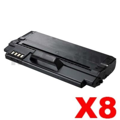 8 x Compatible Samsung ML-D1630A Black Toner Cartridge - 2,000 pages