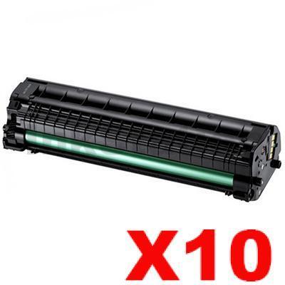 10 x Compatible Samsung ML1660 ML1665 ML1860 ML1865W Toner Cartridge SU748A - 1,500 pages (MLT-D104S 104)