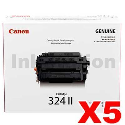 5 x Genuine Canon CART-324II High Yield Toner Cartridge - 12,500 pages