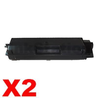 2 x Non-Genuine alternative for TK-584K Black Toner Cartridge suitable for Kyocera FS-C5150DN - 3,500 pages