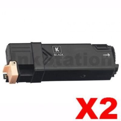 2 x Fuji Xerox DocuPrint C2120 Compatible Black Toner Cartridge - 3,000 pages (CT201303)