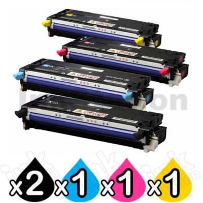 5 Pack Fuji Xerox Docuprint C3290FS Compatible Cartridge Set