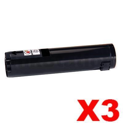 3 x Fuji Xerox DocuCentre C250 C360 C450 Compatible Black Toner Cartridge CT200539 - 26,000 pages