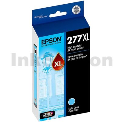 Epson 277XL (C13T278592) Genuine Light Cyan High Yield Inkjet Cartridge - 740 pages