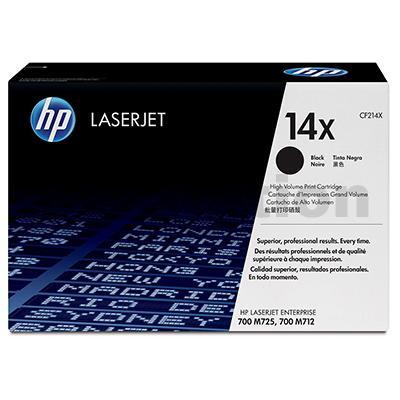1 x HP CF214X (14X) Genuine Black Toner Cartridge - 17,500 Pages