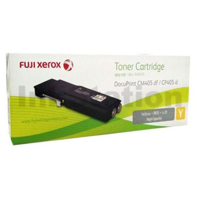 Fuji Xerox DocuPrint CP405D, CM405DF Genuine Yellow Toner Cartridge - 11,000 pages (CT202036)
