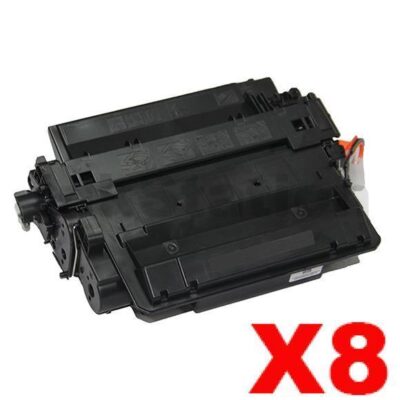 8 x Canon CART-324II Black High Yield Compatible Toner Cartridge - 12,500 pages