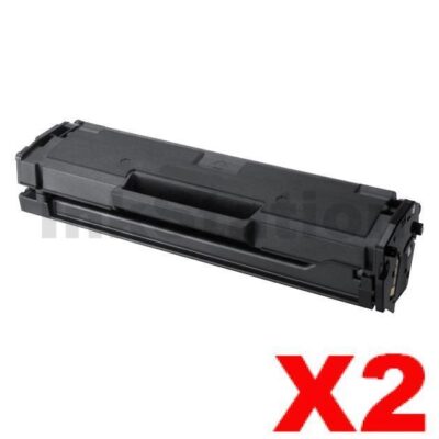 2 x Dell B1160, B1160w Compatible Toner Cartridge - 1,500 pages