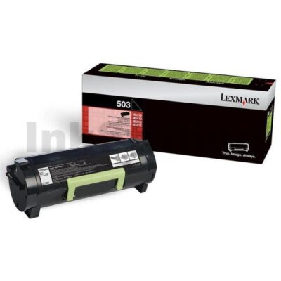 1 x Lexmark 503 (50F3000) Genuine MS310 / MS312 / MS410 / MS415/ MS510 / MS610 Black Standard Yield Toner Cartridge - 1,500 pages