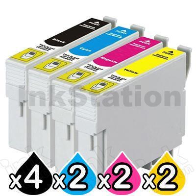 10 Pack Compatible Epson T0561-T0564 series [4BK,2C,2M,2Y]