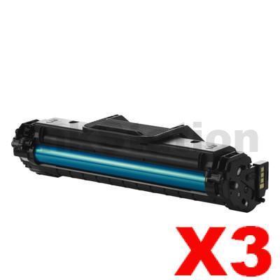3 x Samsung SCX4655 (MLT-D117S 117) Compatible Black Toner SU853A - 2,500 pages