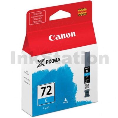 Genuine Canon PGI-72C Cyan Ink Cartridge