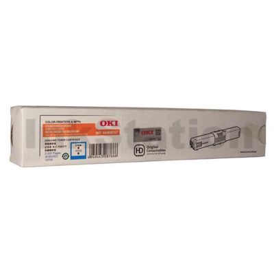 OKI Genuine C310DN / C330DN / MC361 / MC362DN / C331DN Cyan Toner Cartridge - 2,000 pages (44469757)