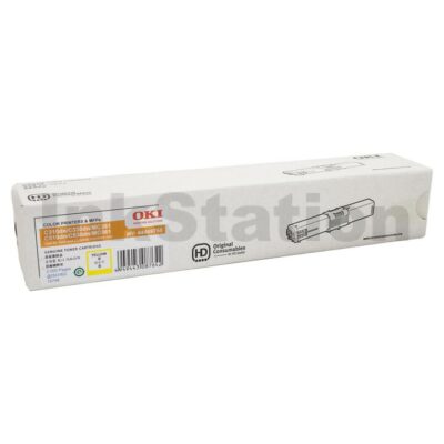 OKI Genuine C310DN / C330DN / MC361 / MC362DN / C331DN Yellow Toner Cartridge - 2,000 pages (44469755)