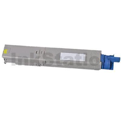 OKI C3530MFP, C3520MFP Compatible Yellow Toner Cartridge 2,000 pages (43459325)
