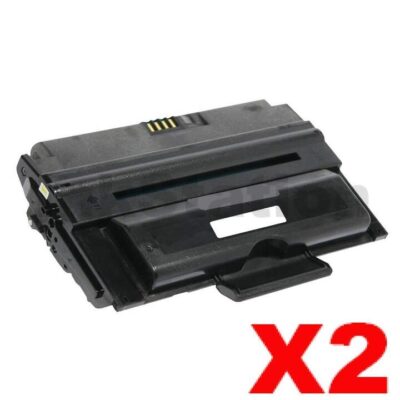 2 x Dell 2335,2335CN,2335dn Compatible Black High Capacity Toner Cartridge - 6,000 pages