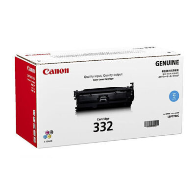 Genuine Canon CART-332C Cyan Toner - 6,400 pages