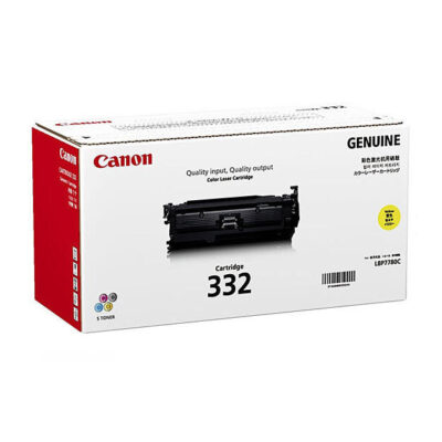 Genuine Canon CART-332Y Yellow Toner - 6,400 pages