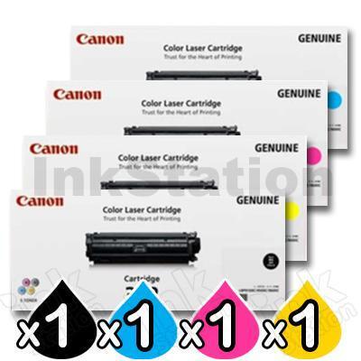 4-Pack Genuine Canon CART-332 Toner Combo [1BK,1C,1M,1Y]