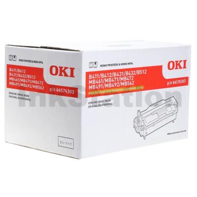 Genuine OKI B411/431/MB471/491 Drum Unit (44574303) - 23,000 pages