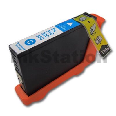 Dell V525W (Series 33) Cyan Extra High Yield Compatible Ink Cartridge - 700 pages