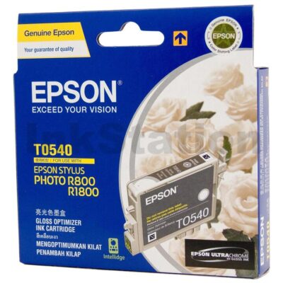 Epson Genuine T0540 Gloss Optimiser Ink Cartridge - 440 pages [C13T054090]