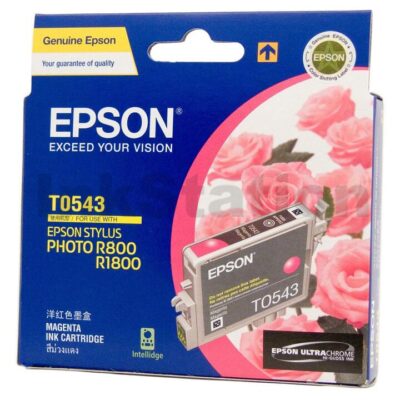 Epson Genuine T0543 Magenta Ink Cartridge - 440 pages [C13T054390]